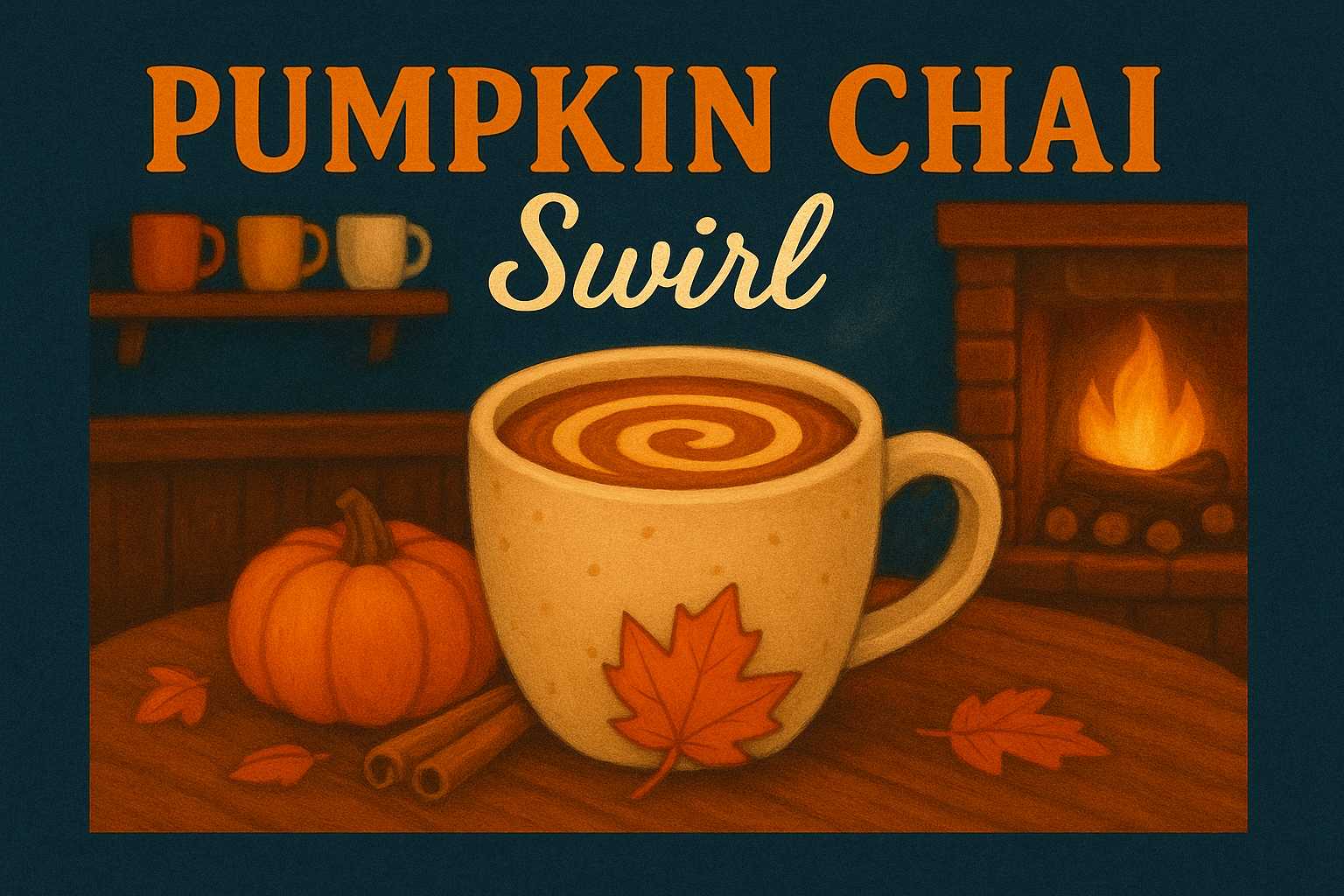 NEW! Pumpkin Chai Swirl