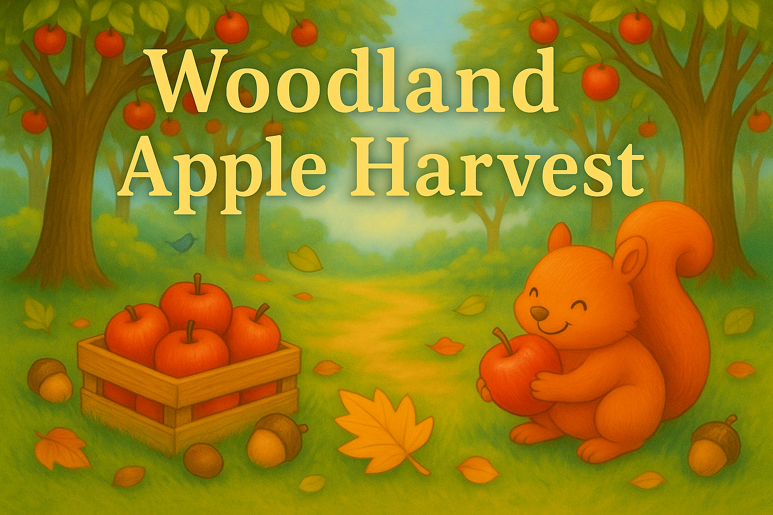 NEW! Woodland Apple Harvest