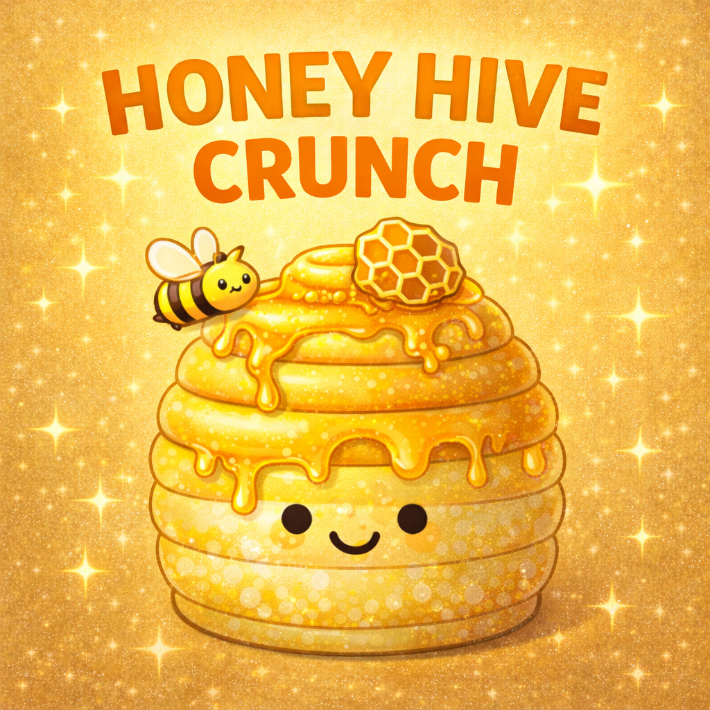 NEW! Honey Hive Crunch Slime | Honey & Brown Sugar Scented Bingsu Slime