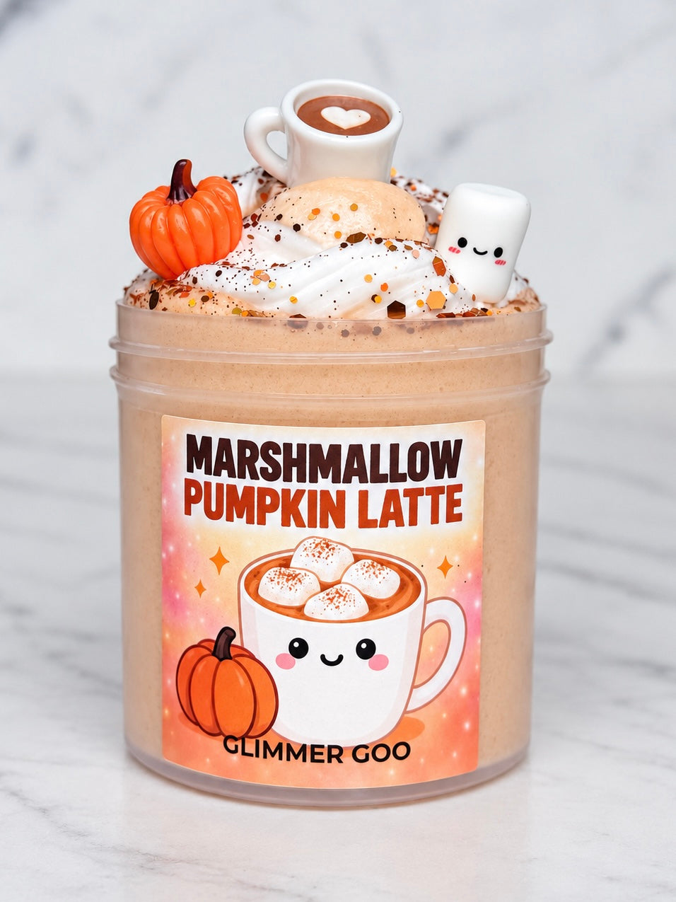 Cozy Café Slime Trio | Pumpkin Latte, Strawberry Shortcake & Milk and Cookies