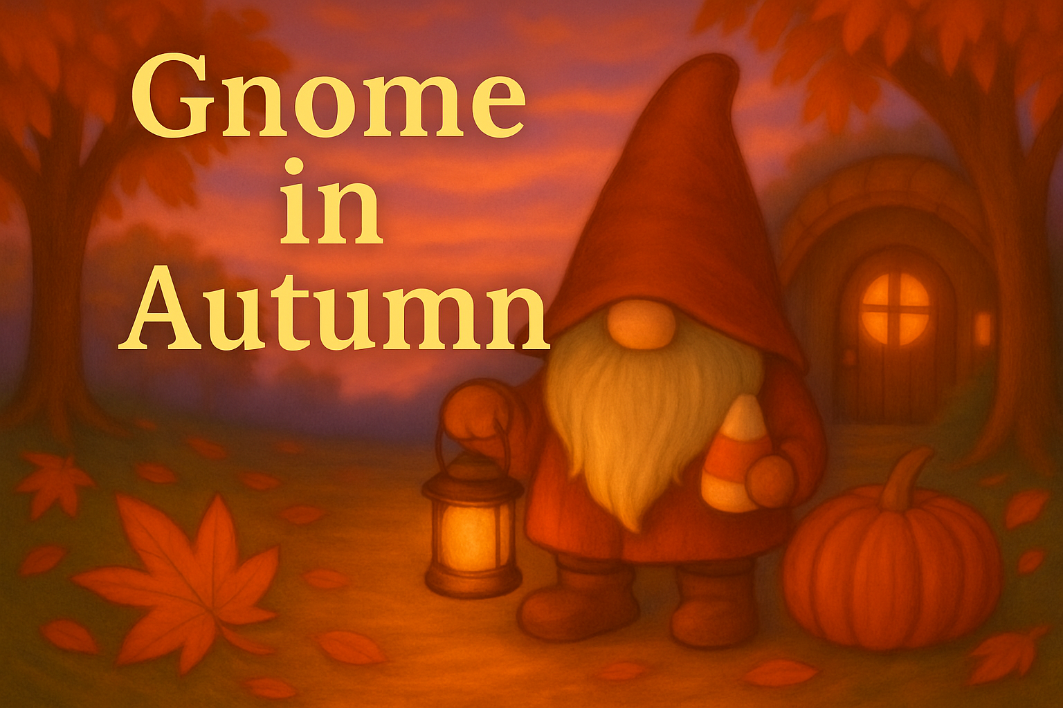 NEW! Gnome in Autumn