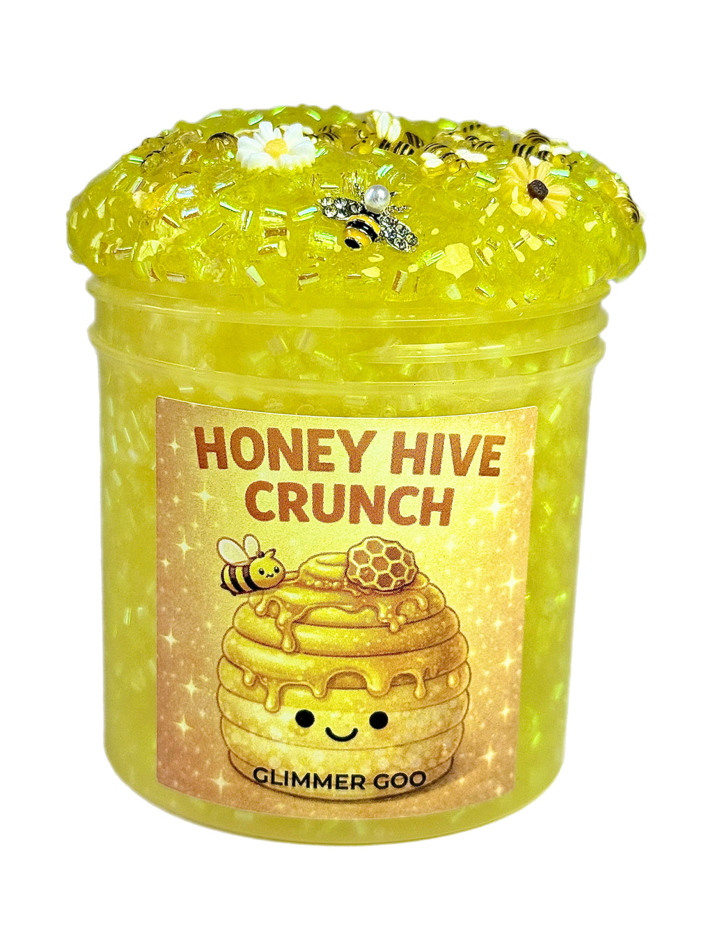 Honey Hive Crunch Slime | Honey & Brown Sugar Scented Bingsu Slime