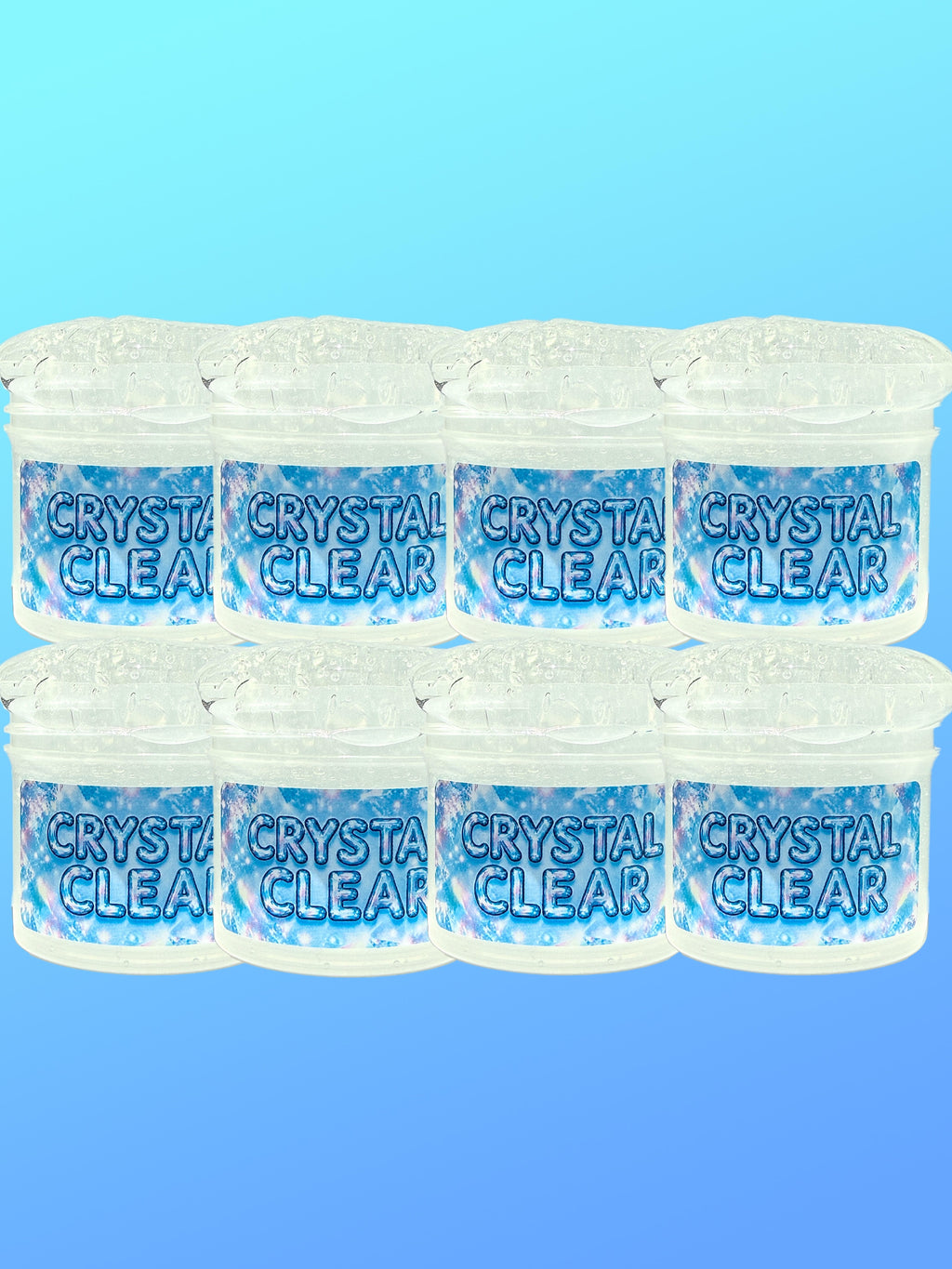 Crystal Clear Slime | DIY Slime Party Favors | Clear Slime for Decorating | Birthday Goodie Bag Fillers