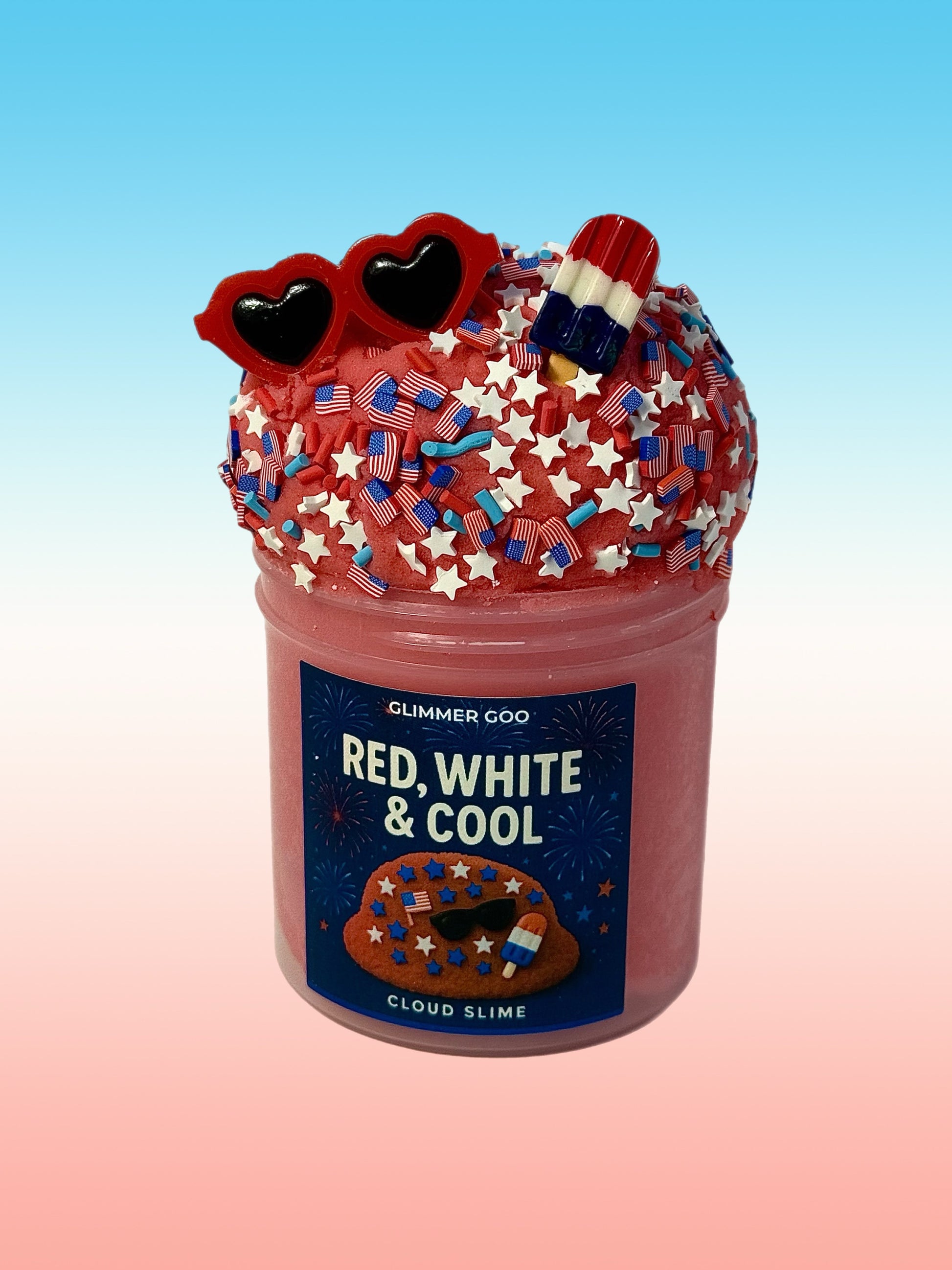 LIMITED EDITION! Red, White and Cool
