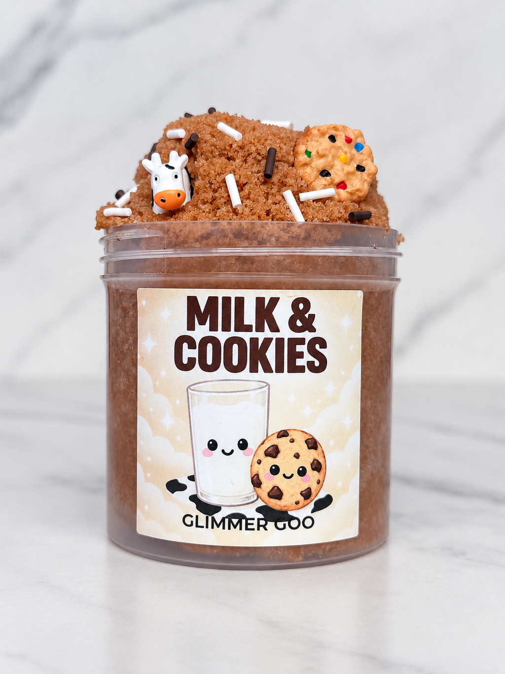 Cozy Café Slime Trio | Pumpkin Latte, Strawberry Shortcake & Milk and Cookies