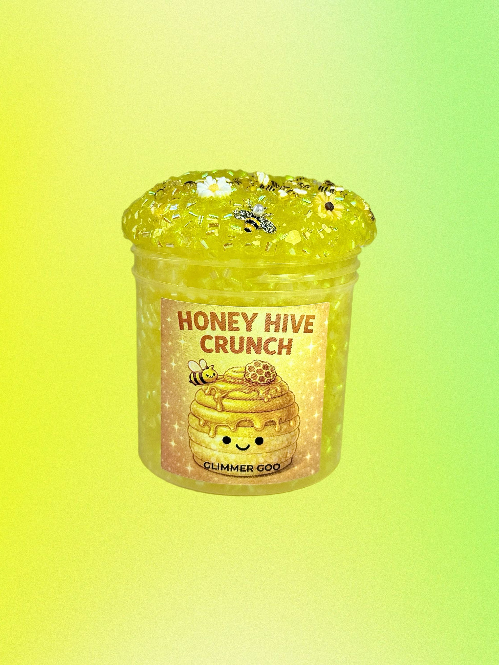 Honey Hive Crunch Slime | Honey & Brown Sugar Scented Bingsu Slime