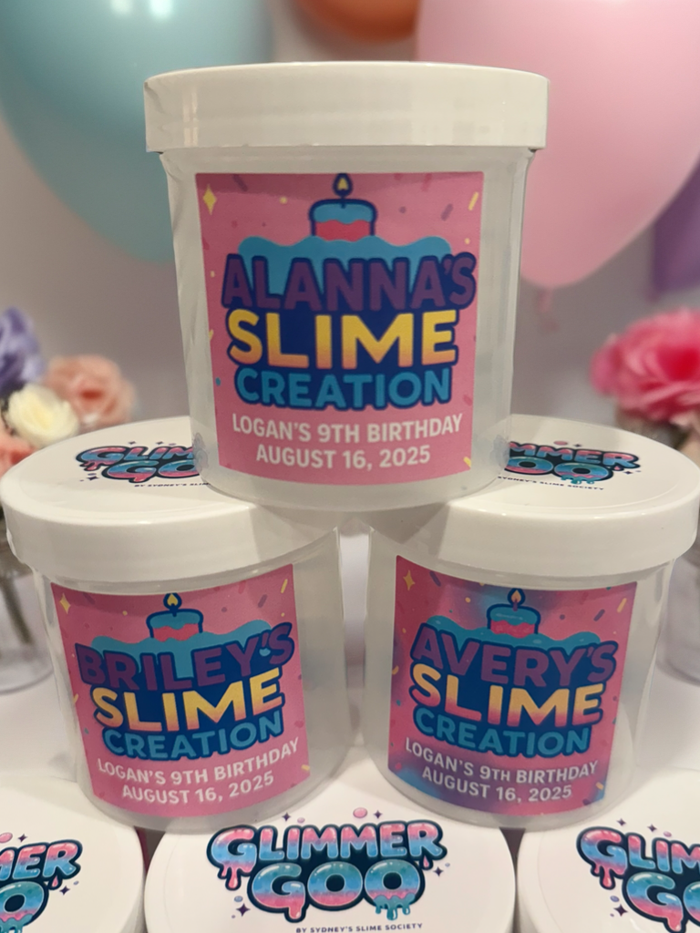 Slime Birthday Party Booking (90 minutes)