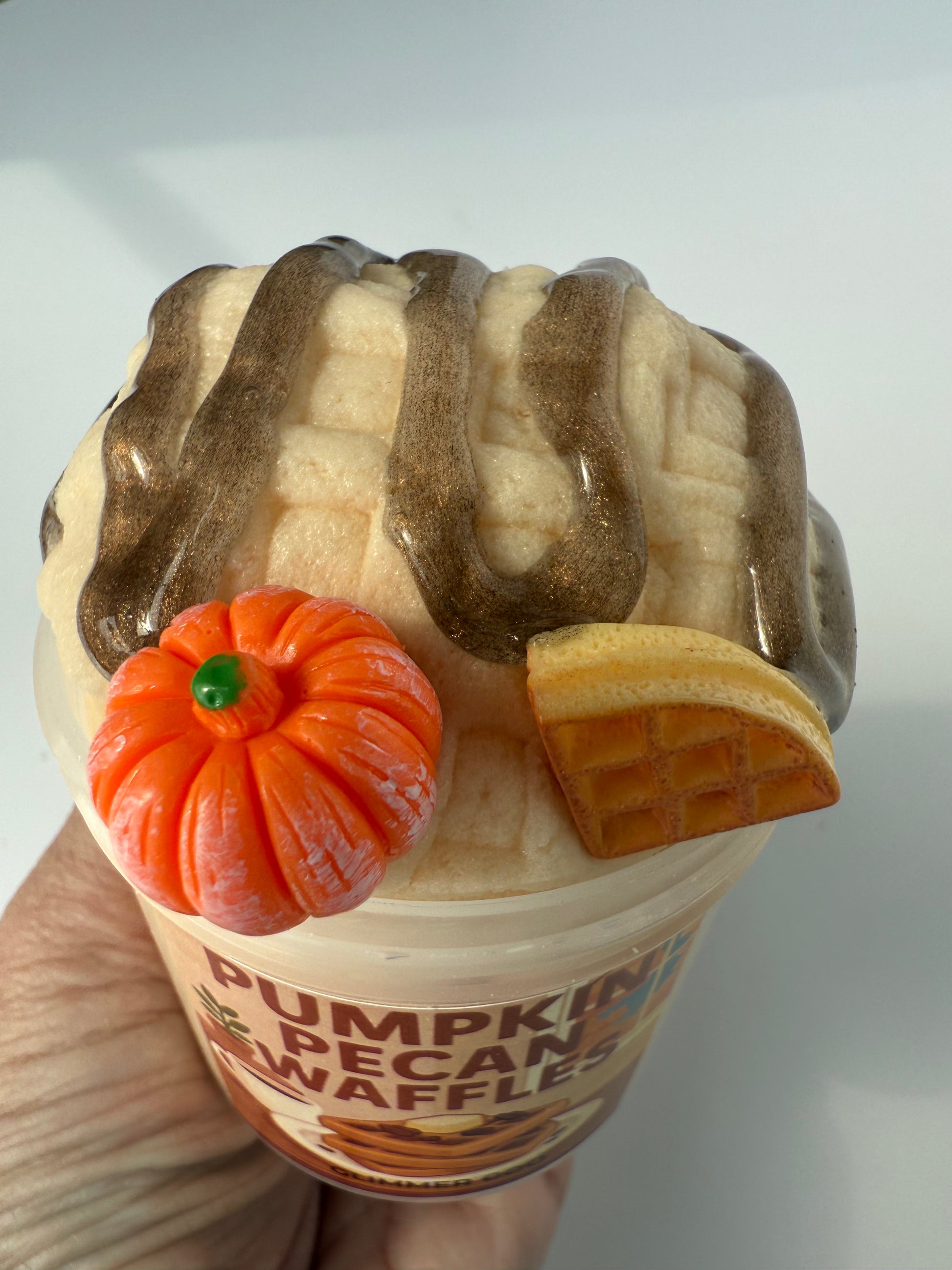 NEW! Pumpkin Pecan Waffles