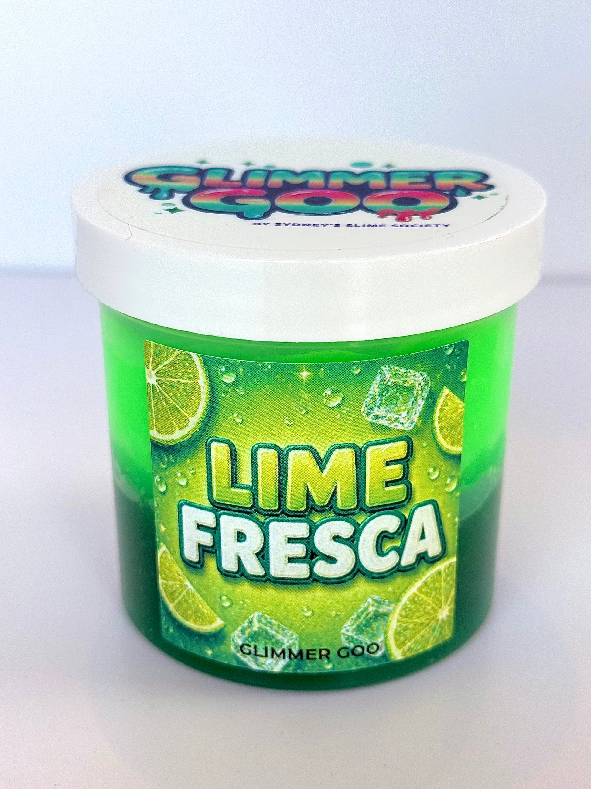 NEW! Lime Fresca | Clear & Icee Slime | Lime Sugar Scented Slime