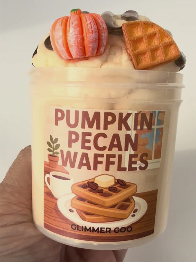 NEW! Pumpkin Pecan Waffles