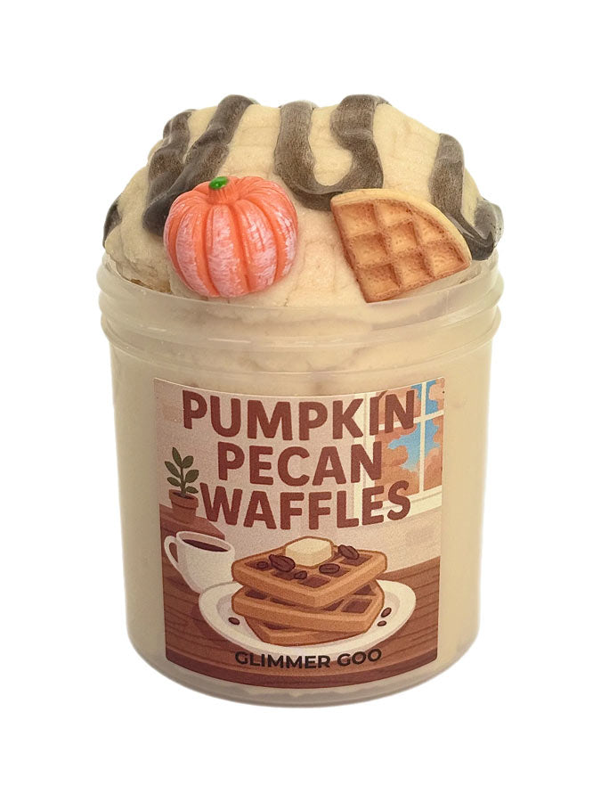 NEW! Pumpkin Pecan Waffles