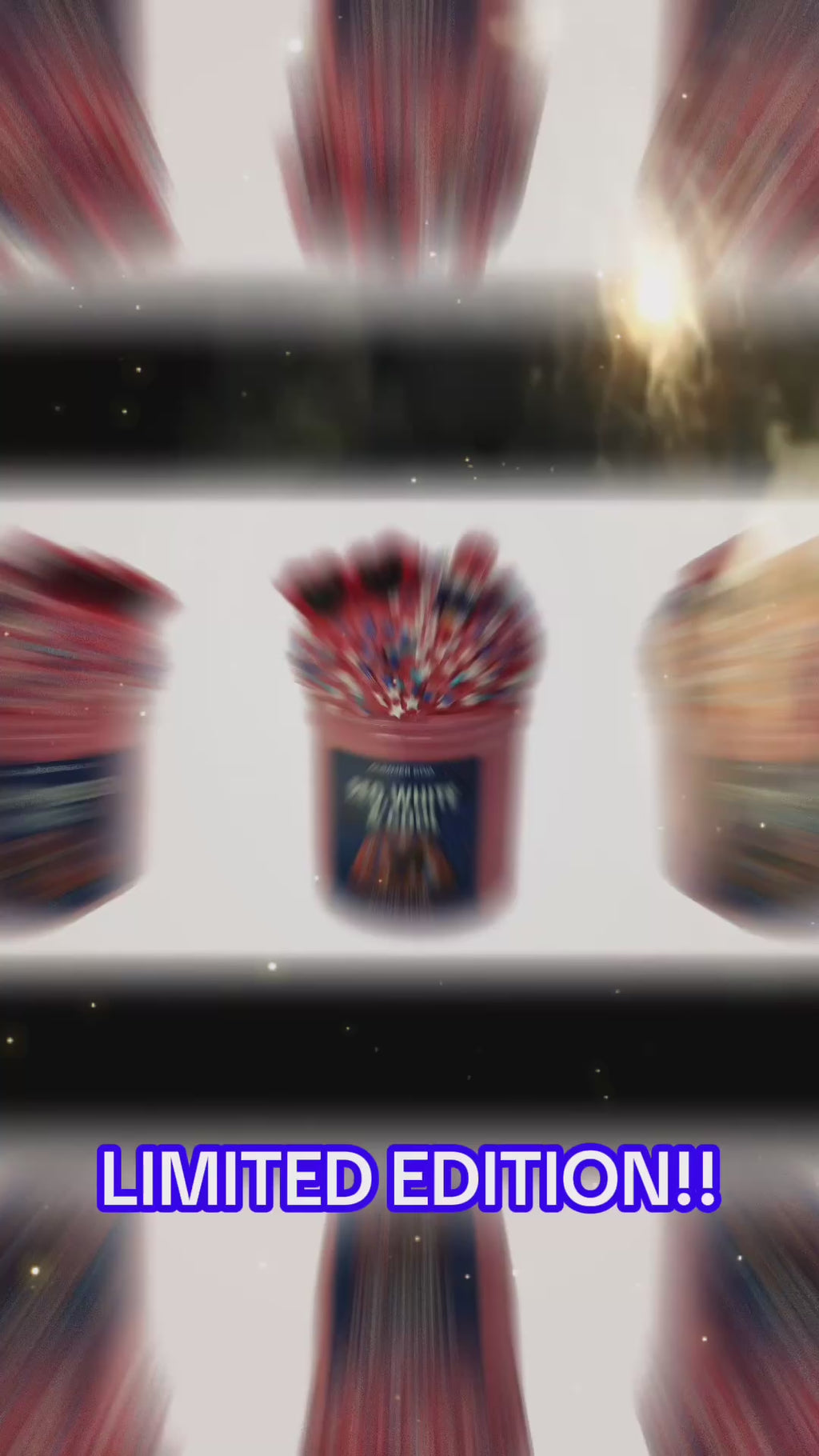 LIMITED EDITION! Red, White and Cool
