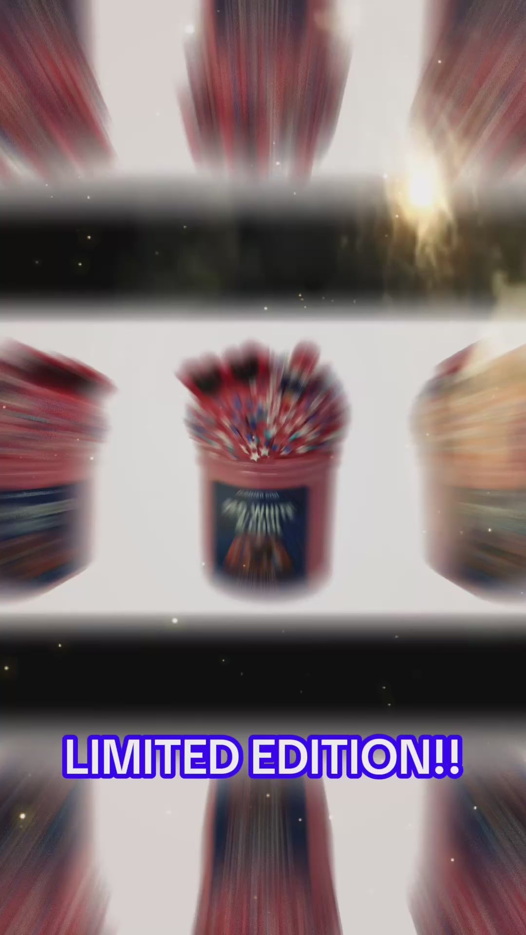 LIMITED EDITION! Red, White and Cool