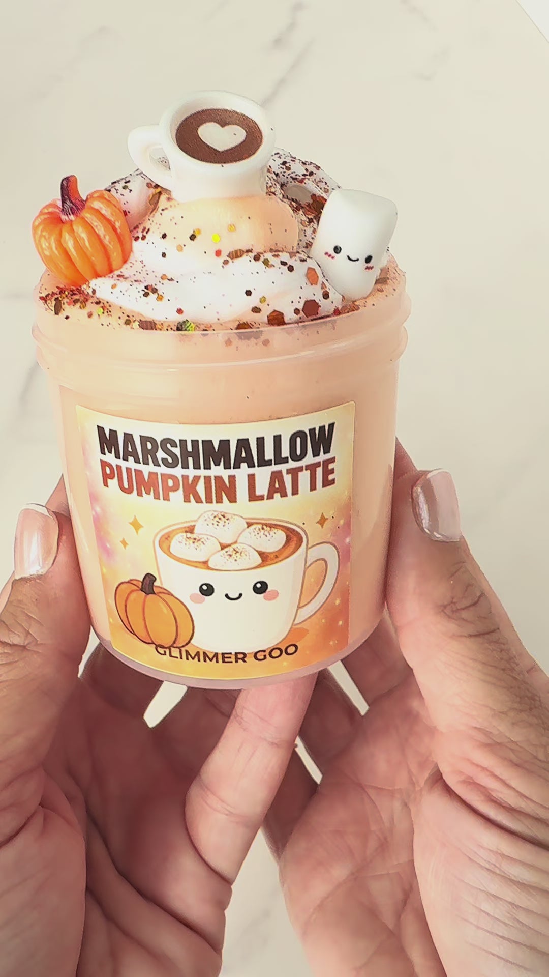 Cozy Café Slime Trio | Pumpkin Latte, Strawberry Shortcake & Milk and Cookies