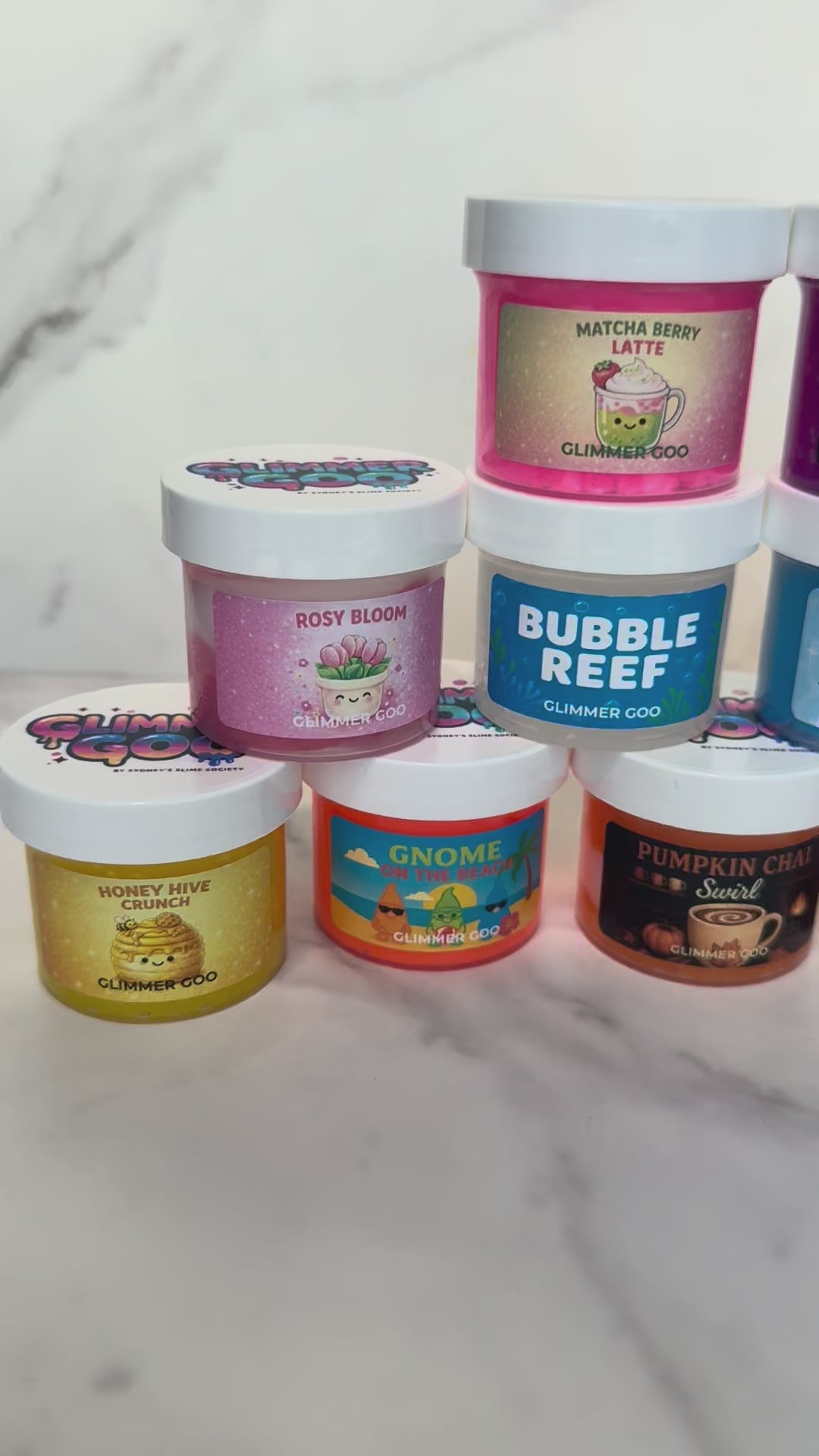 Build Your Own Mini Slime Sampler