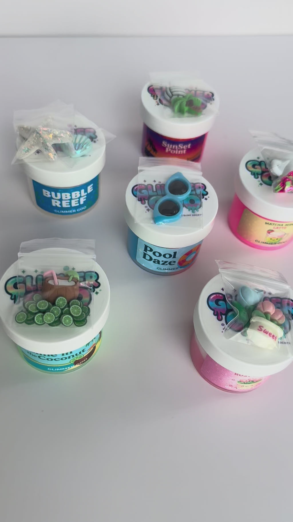 Build Your Own Mini Slime Sampler