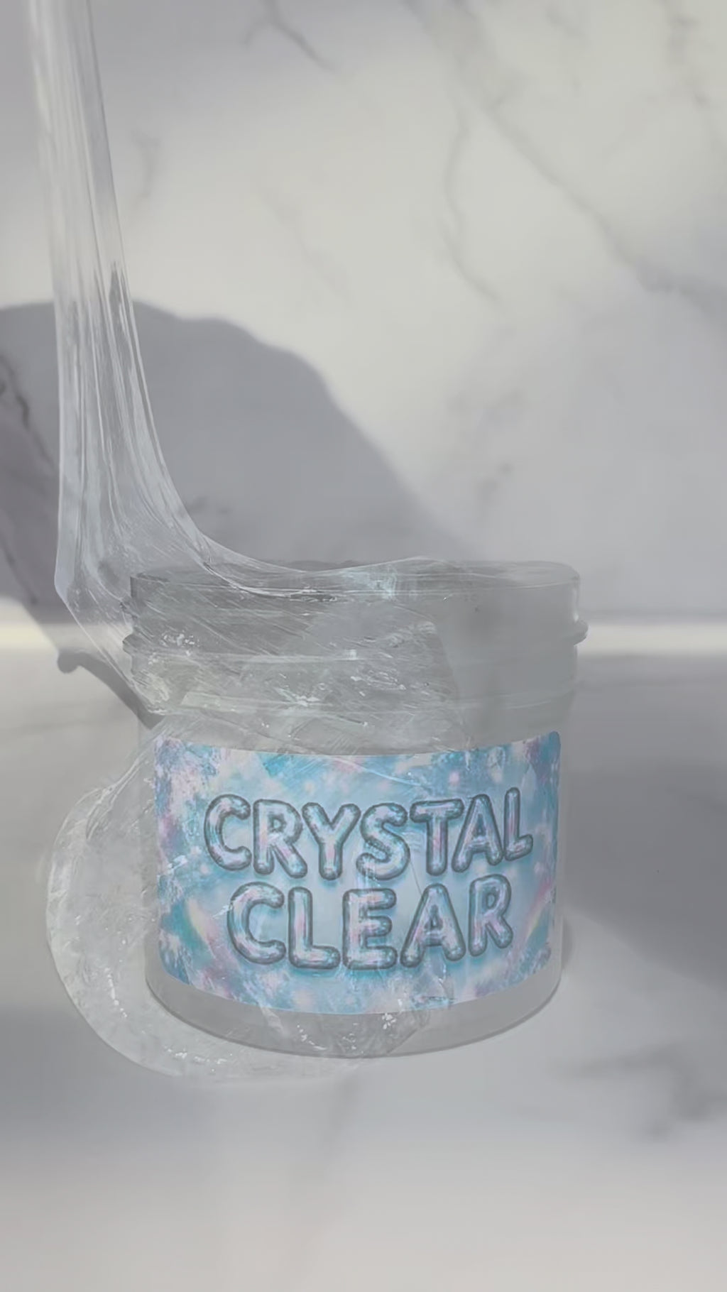 Crystal Clear Slime | DIY Slime Party Favors | Clear Slime for Decorating | Birthday Goodie Bag Fillers