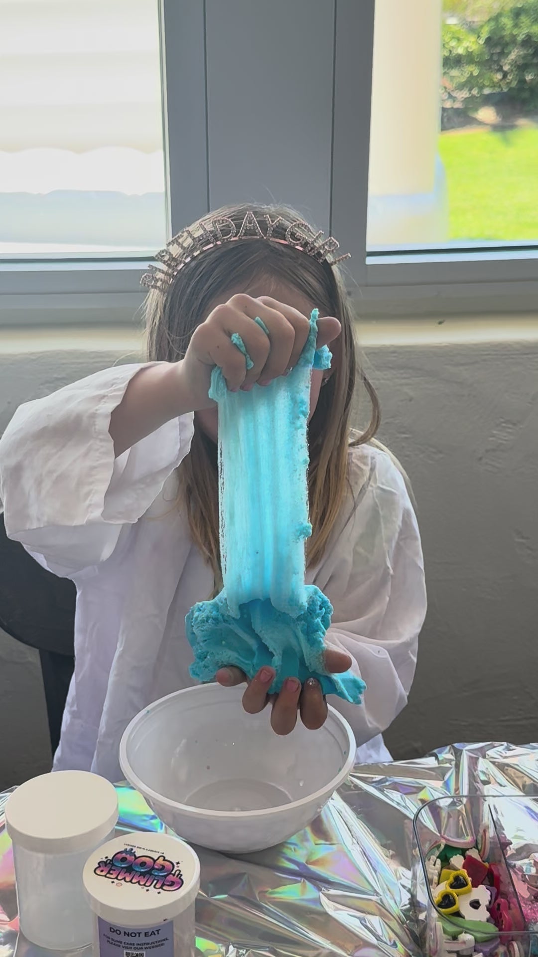 Slime Birthday Party Booking (60 minutes)
